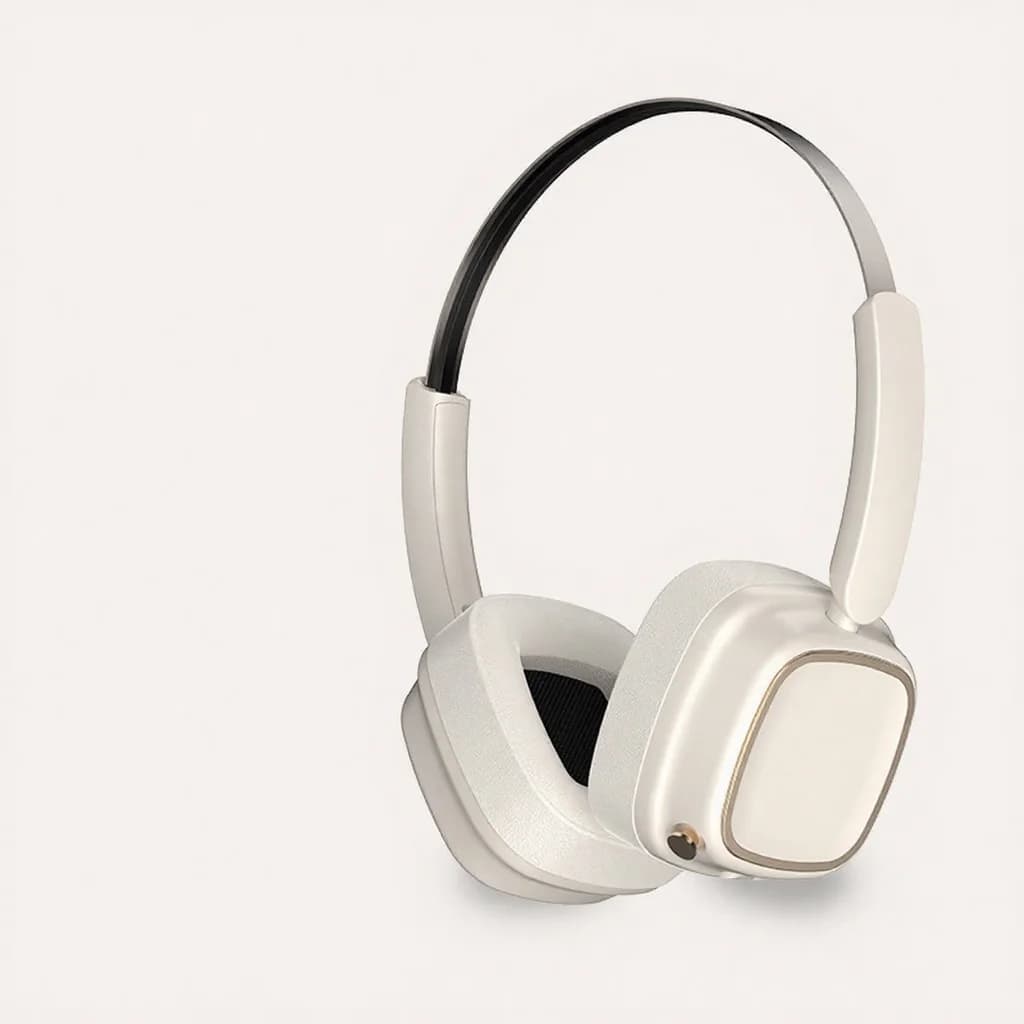 Retro bezvadu austiņas ar Bluetooth 5.4 un stereo basu