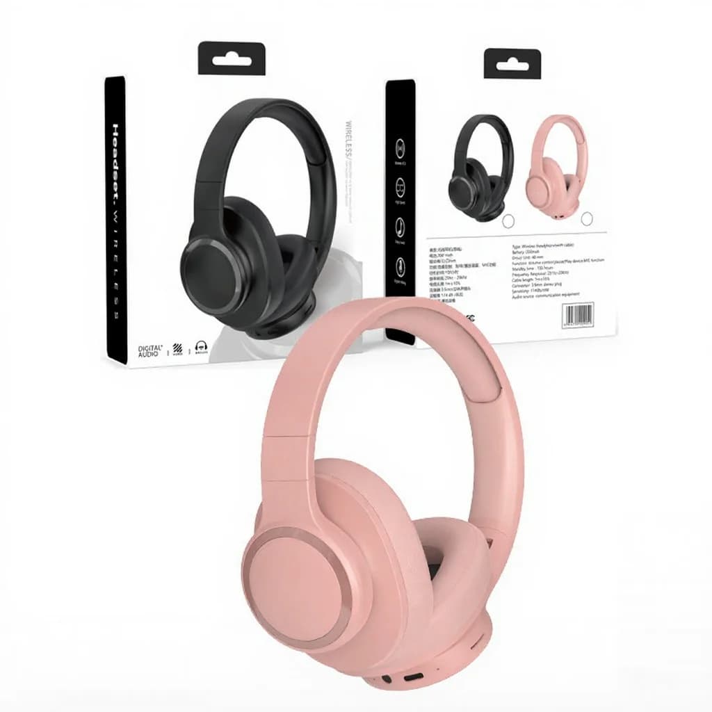 Bezvadu ausu aizverošas austiņas ar ilgu akumulatora darbību un Bluetooth 5.4