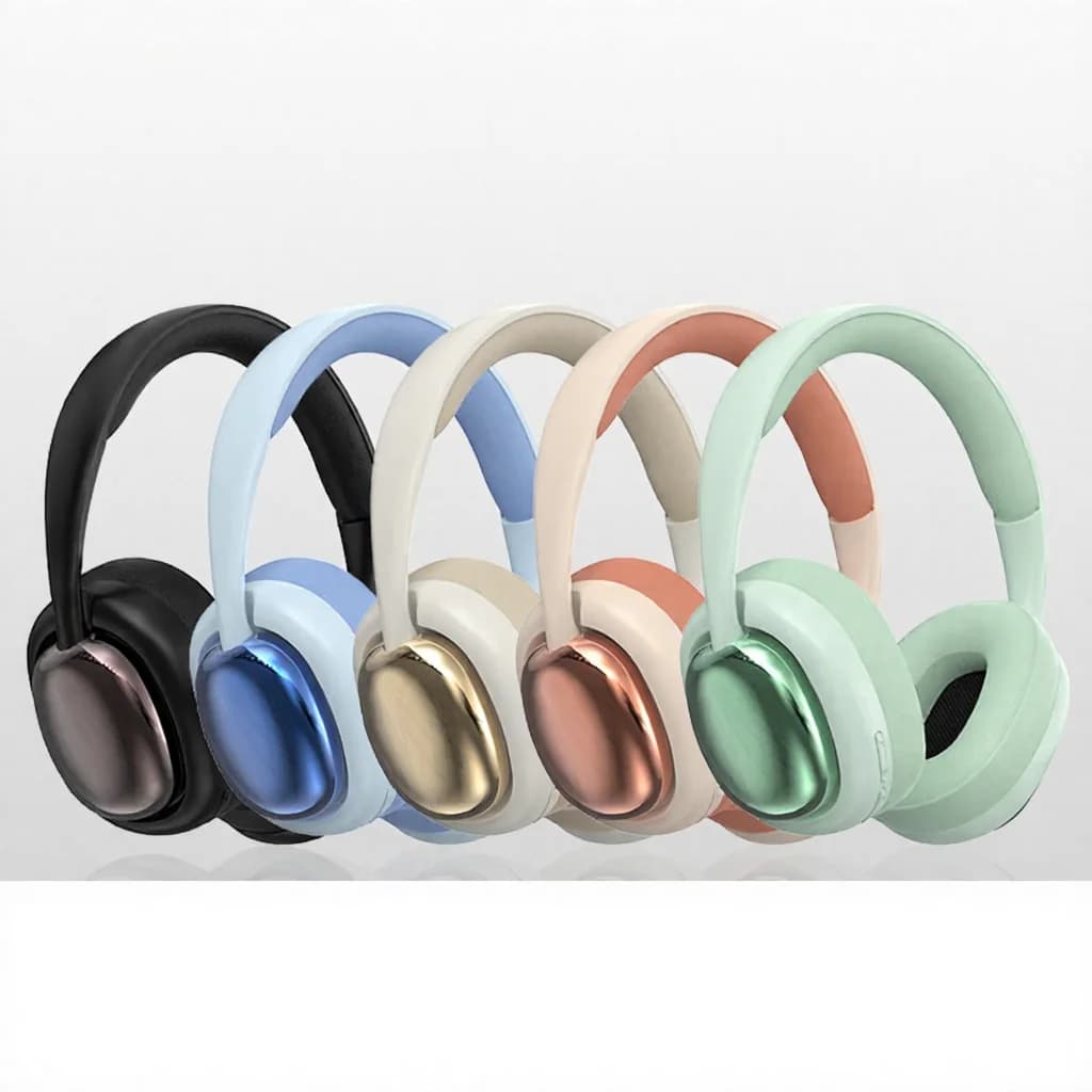 Bezvadu pār ausīm austiņas ar Bluetooth 5.3 un ilgu akumulatora darbību