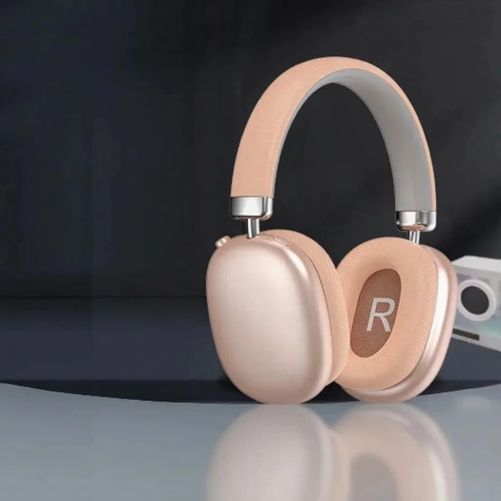 Bezvadu aizausu austiņas Bluetooth 5.4 ar ilgu akumulatora darbību, saliekamas