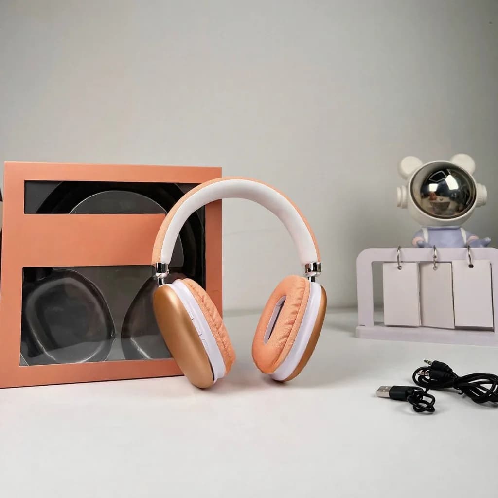 Bezvadu austiņas ar Bluetooth 5.4 un ilgu akumulatora darbību