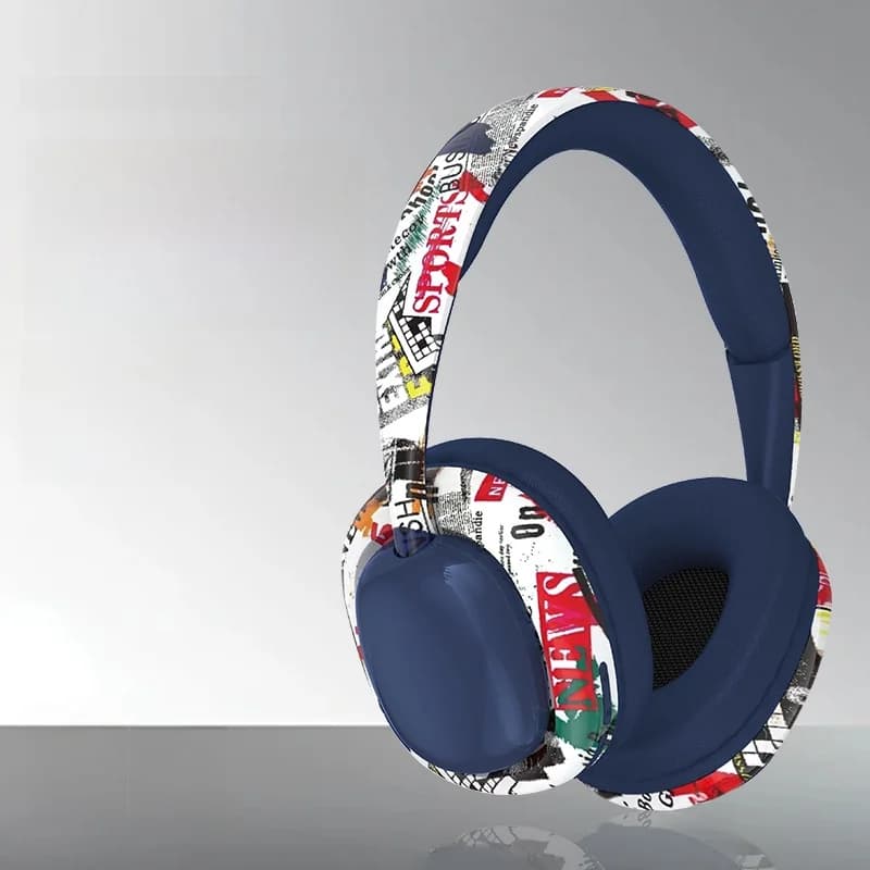 Aiz ausīm liekamas Bluetooth austiņas ar dziļiem basiem un bezvadu savienojumu
