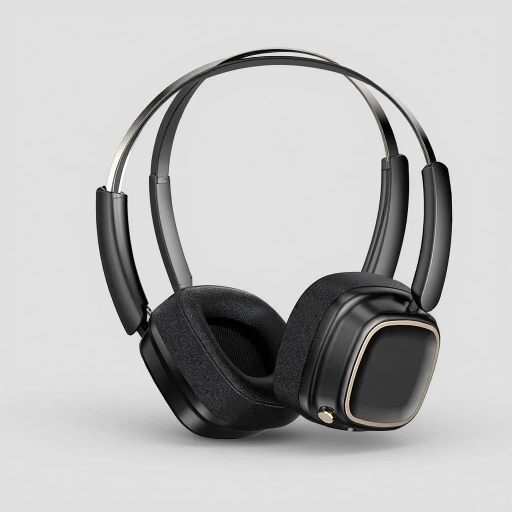 Retro bezvadu austiņas ar Bluetooth 5.4 un stereo basu