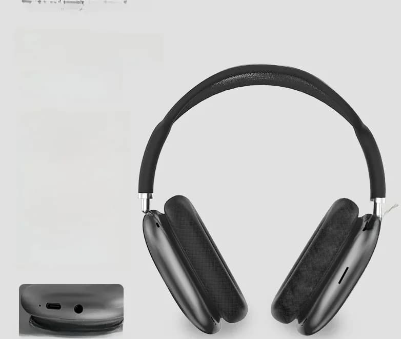 Bluetooth 5.4 aizausu austiņas ar rotācijas pogu un FM radio