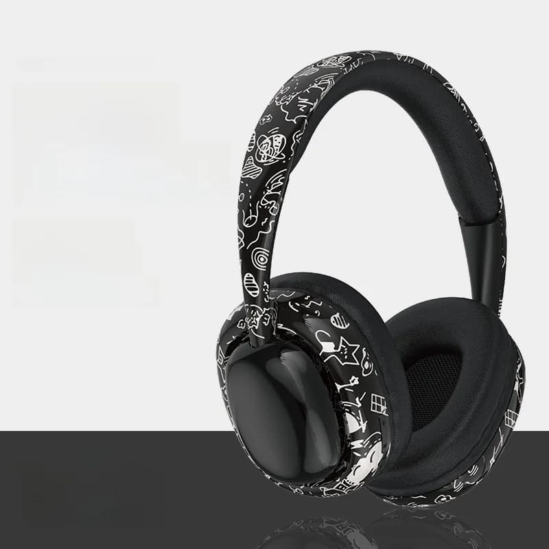Aiz ausīm liekamas Bluetooth austiņas ar dziļiem basiem un bezvadu savienojumu