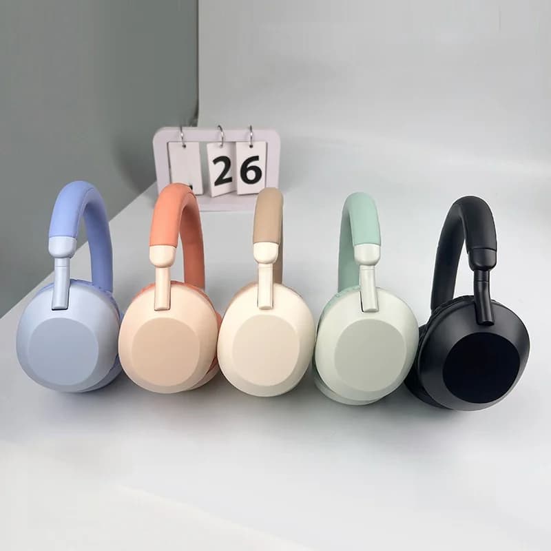 Bezvadu Bluetooth austiņas ar dziļu basu un mikrofonu