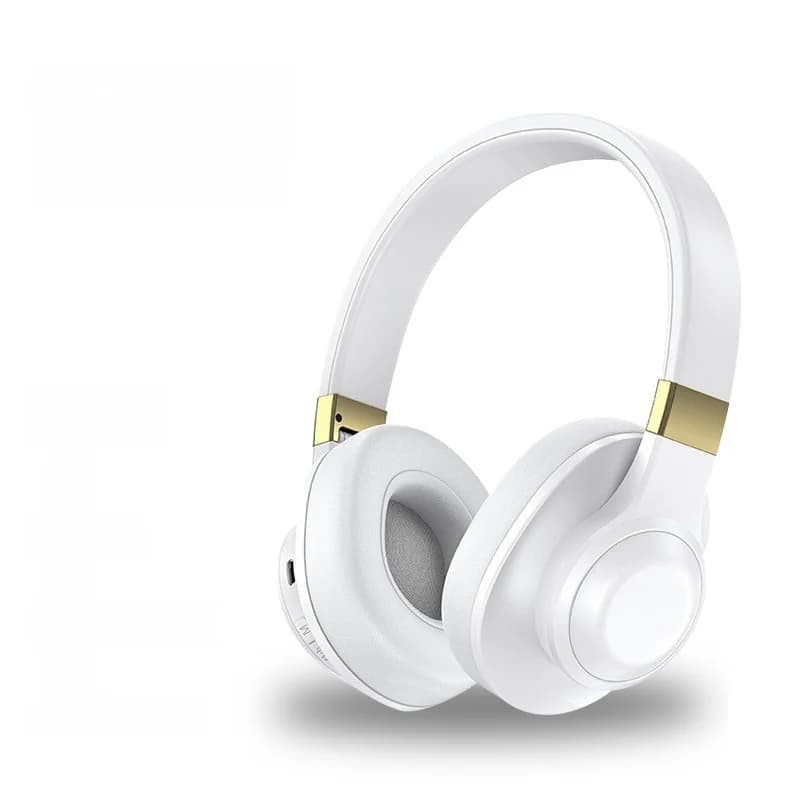 Aiz ausīm liekamās bezvadu Bluetooth austiņas ar dziļu basu un ilgu baterijas darbības laiku