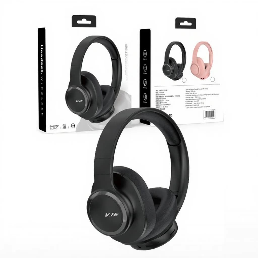 Bezvadu ausu aizverošas austiņas ar ilgu akumulatora darbību un Bluetooth 5.4
