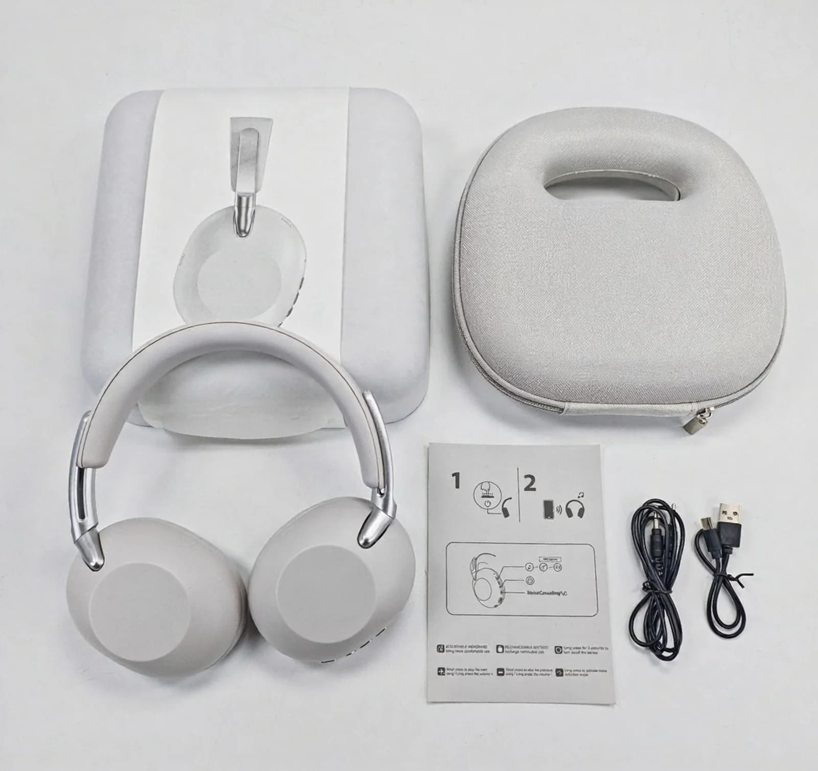 Bezvadu Bluetooth austiņas ar aktīvo trokšņu slāpēšanu