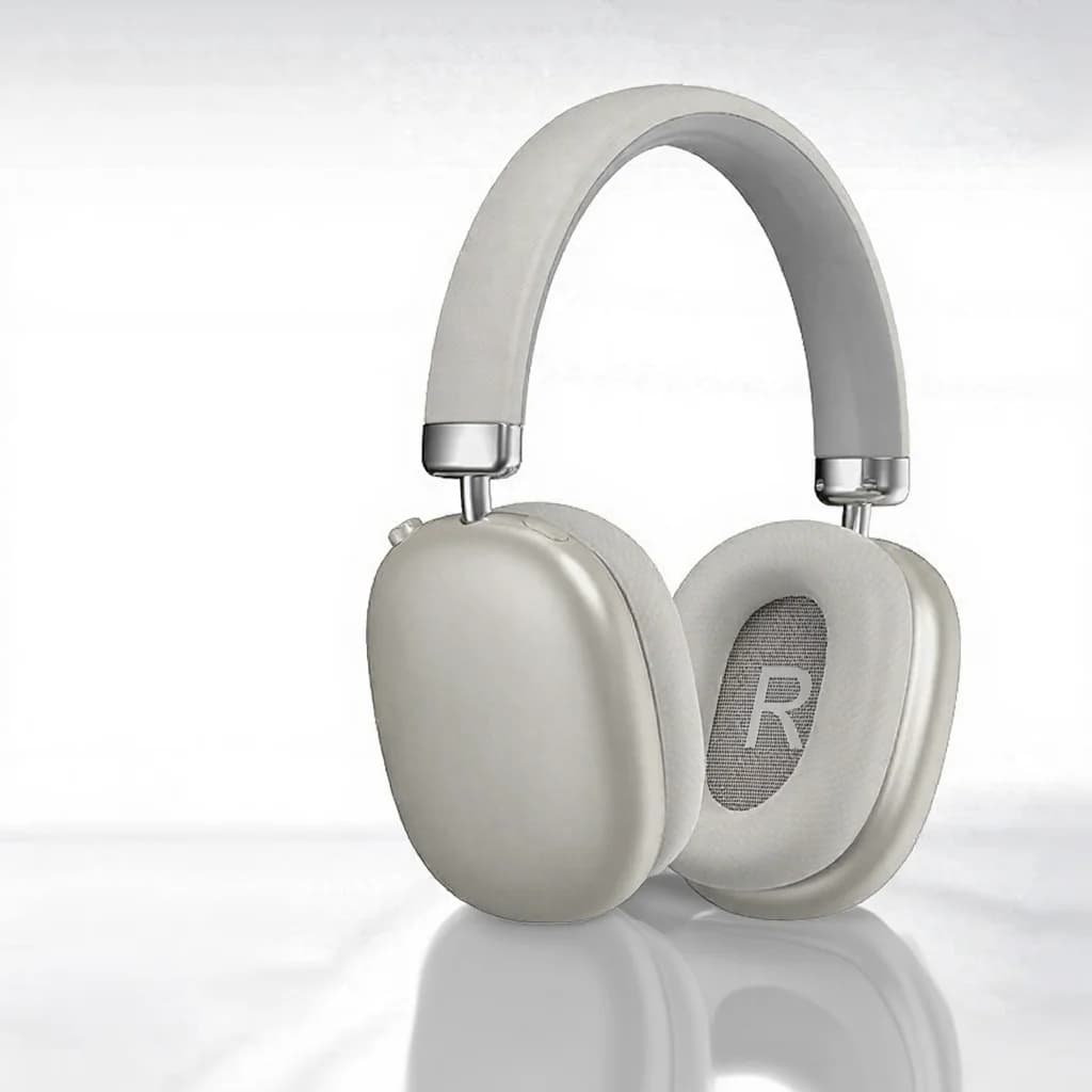 Bezvadu aizausu austiņas Bluetooth 5.4 ar ilgu akumulatora darbību, saliekamas