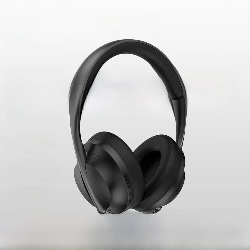 Aiz ausīm liekamas bezvadu Bluetooth austiņas ar FM radio un AUX
