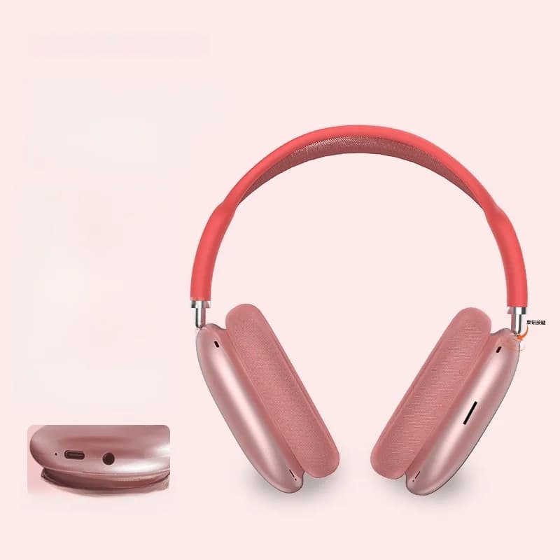Bluetooth 5.4 aizausu austiņas ar rotācijas pogu un FM radio