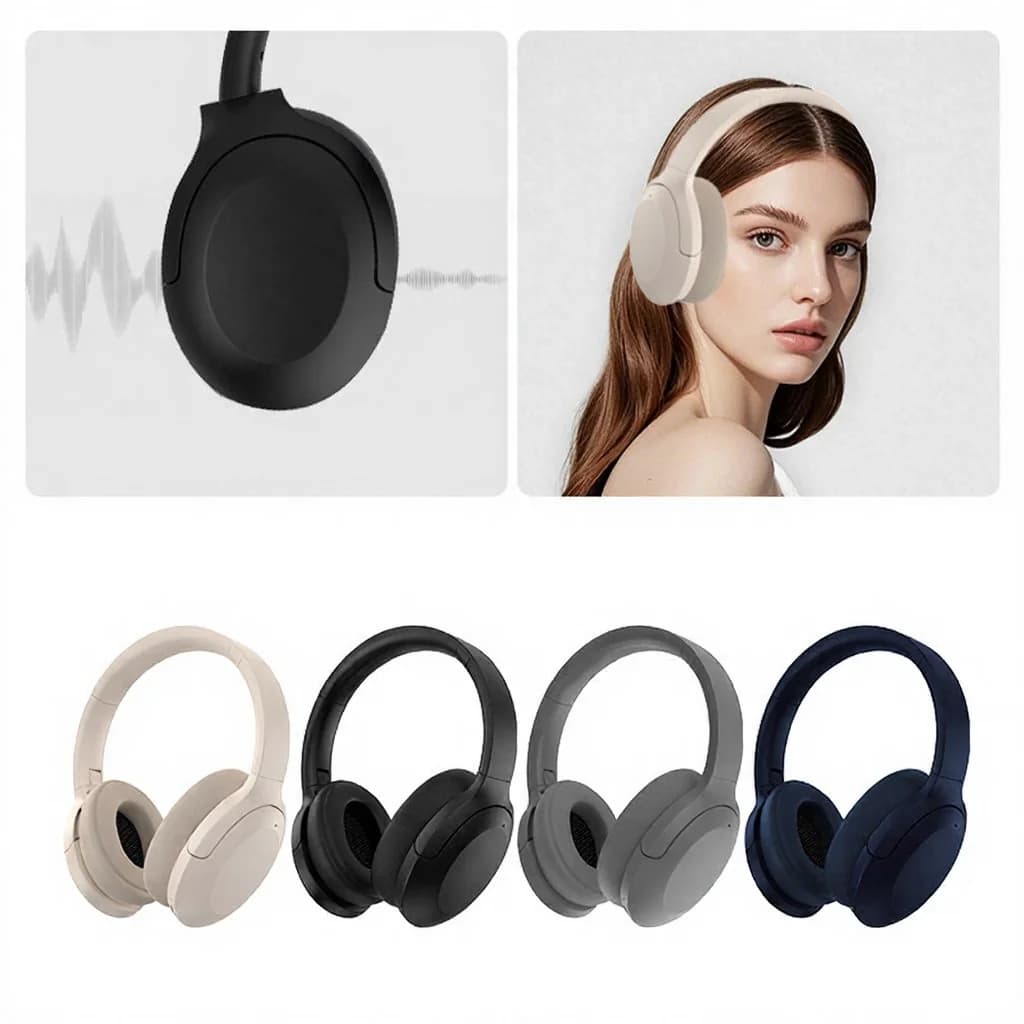 Bezvadu stereo Bluetooth austiņas ar ANC
