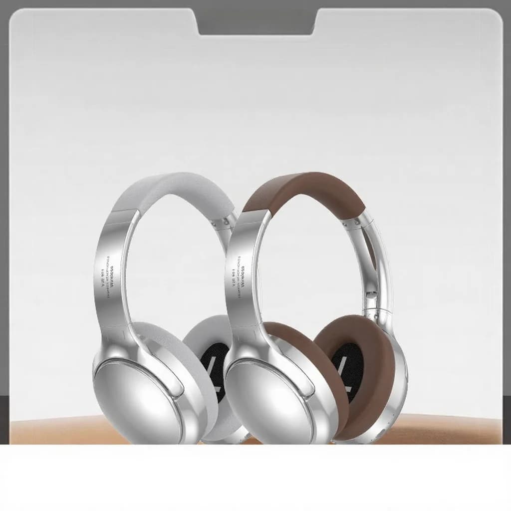 Retro stila Bluetooth auss aizverošās austiņas ar FM radio un vadu režīmu