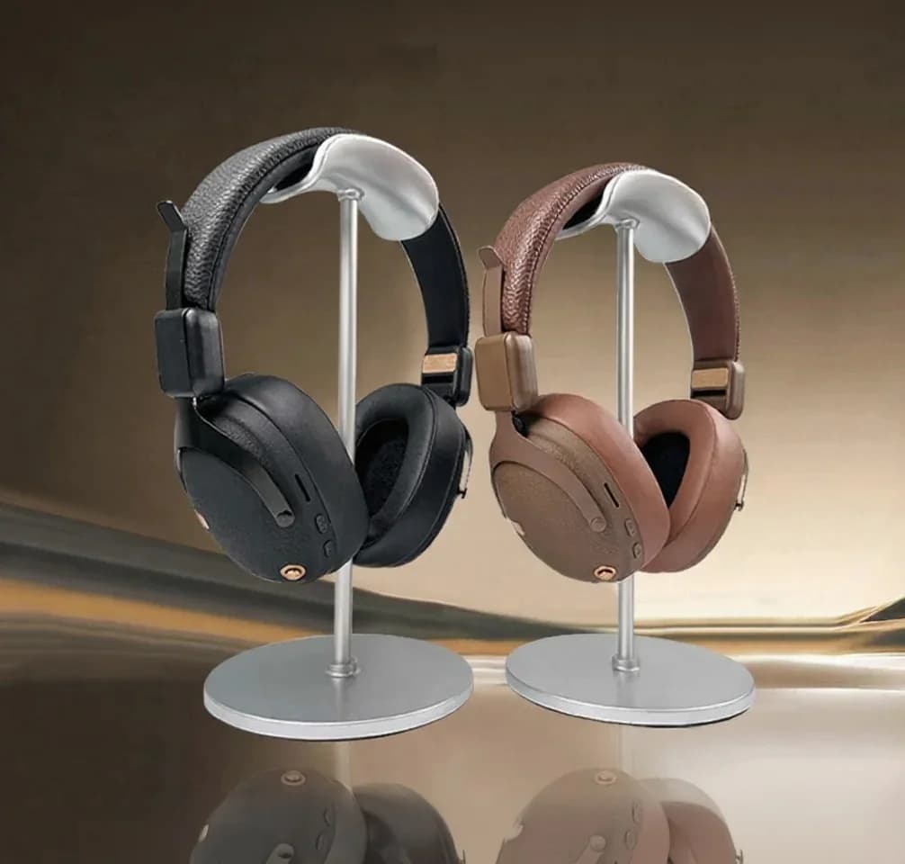 Retro bezvadu austiņas ar Bluetooth 5.4 un ilgu akumulatora darbības laiku