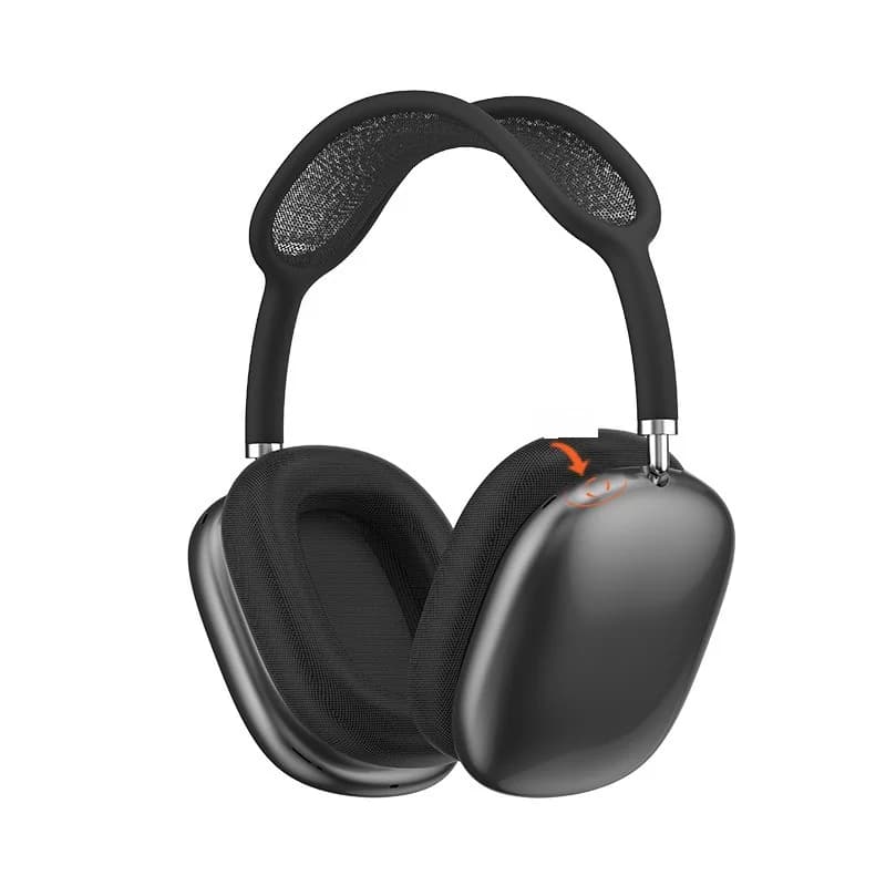 Bluetooth 5.4 aizausu austiņas ar rotācijas pogu un FM radio
