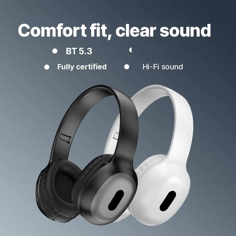 Bluetooth austiņas ar TF kartes slotu un AUX ieeju