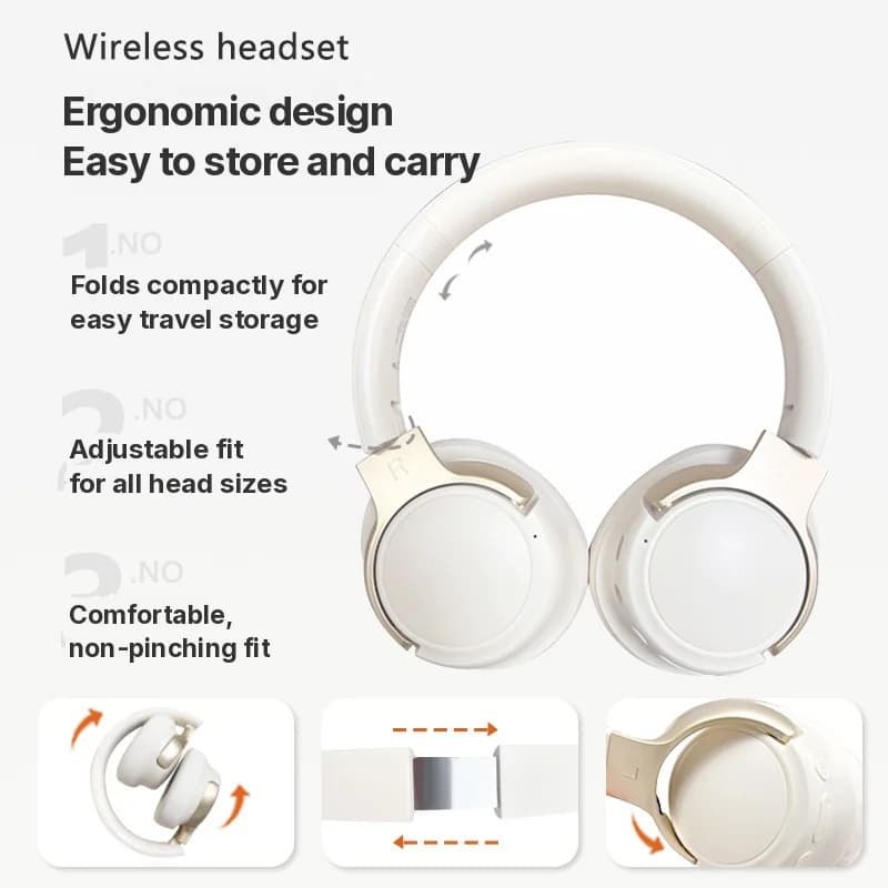 Bezvadu Bluetooth austiņas ar aktīvo trokšņu slāpēšanu