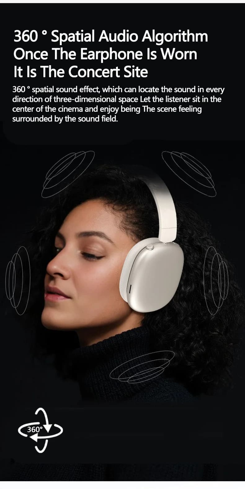 Aktīvās trokšņu slāpēšanas bezvadu Bluetooth austiņas ar mikrofonu