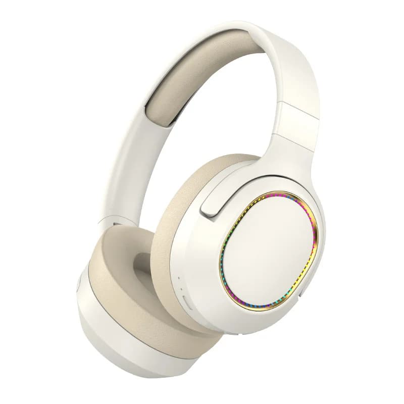 RGB spēļu bezvadu Bluetooth austiņas ar stereo skaņu