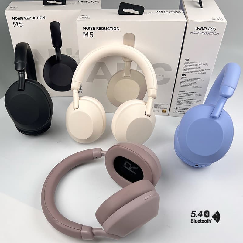 Bezvadu Bluetooth auss austiņas ar aktīvo trokšņu slāpēšanu