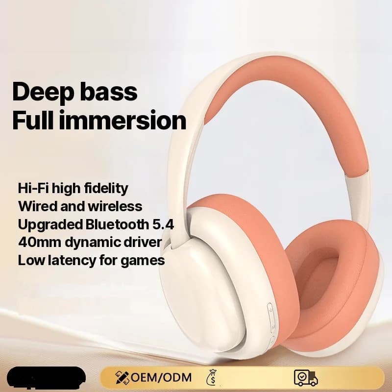 Bezvadu austiņas ar Bluetooth, FM radio un TF kartes slotu
